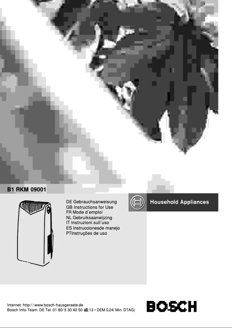 Página 1 del manual Manual de usuario Bosch REKM 215