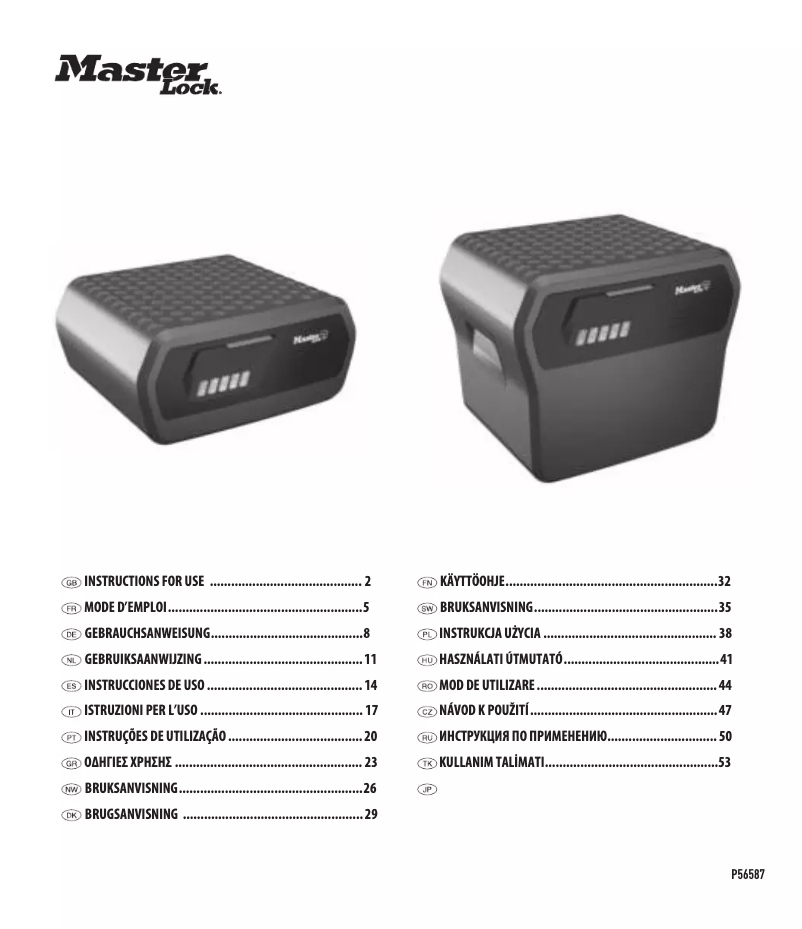 Imagen de la primera página del manual del dispositivo FHW40300EURHRO