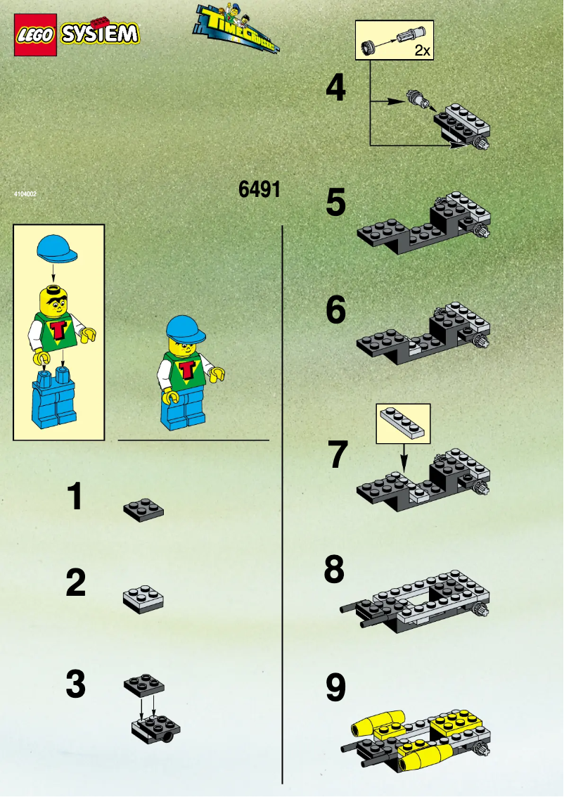 Página 1 del manual Manual de usuario Lego Time Cruisers