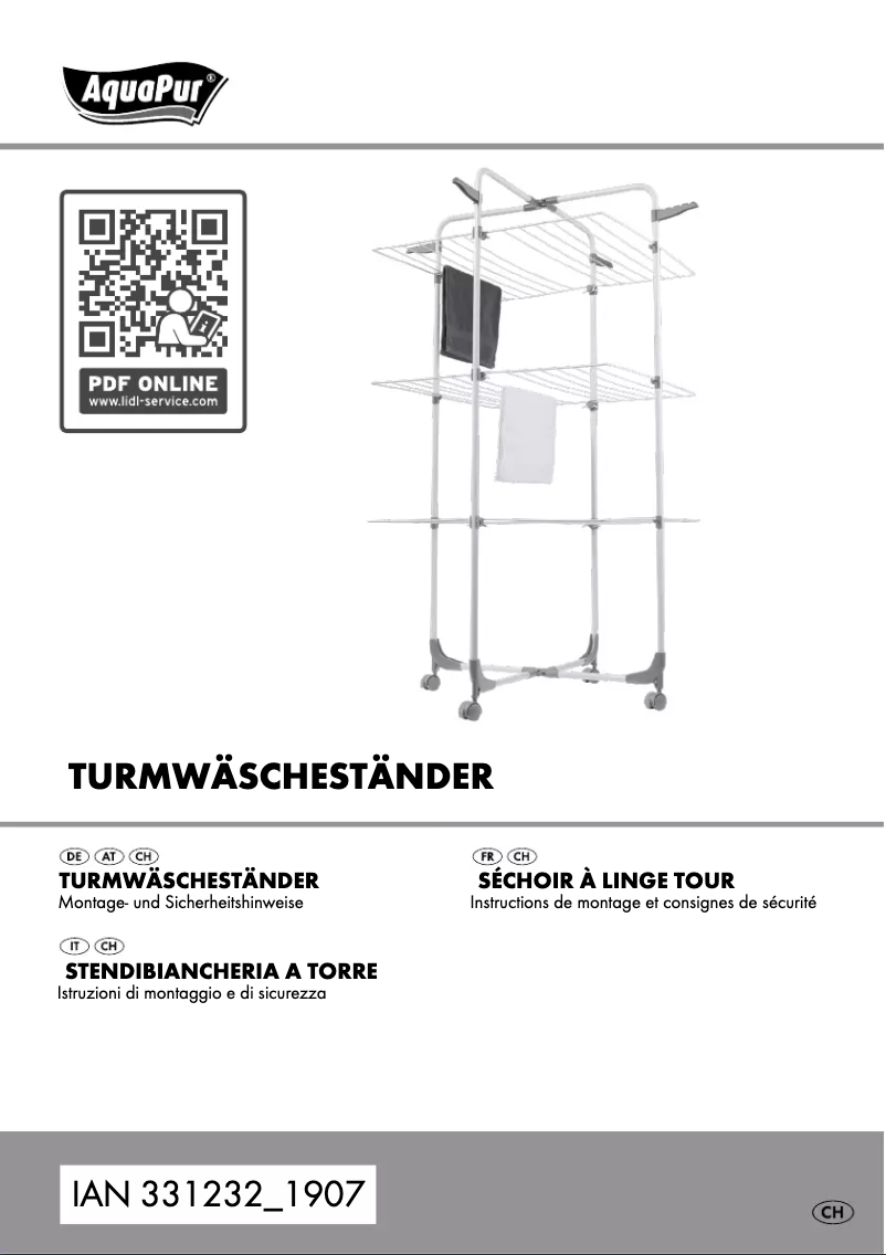 Imagen de la primera página del manual del dispositivo IAN 331232