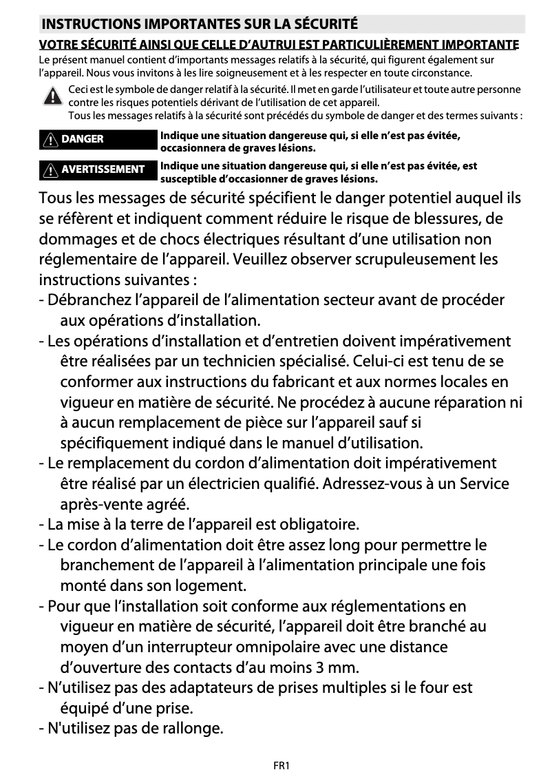 Página 1 del manual Manual de usuario Whirlpool AKZM 7870/IX