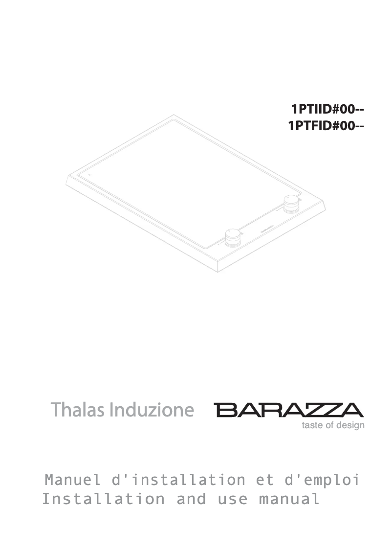 Imagen de la primera página del manual del dispositivo 1PTFID
