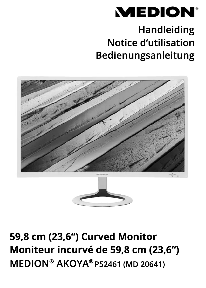 Imagen de la primera página del manual del dispositivo Akoya P52461 (MD 20641)