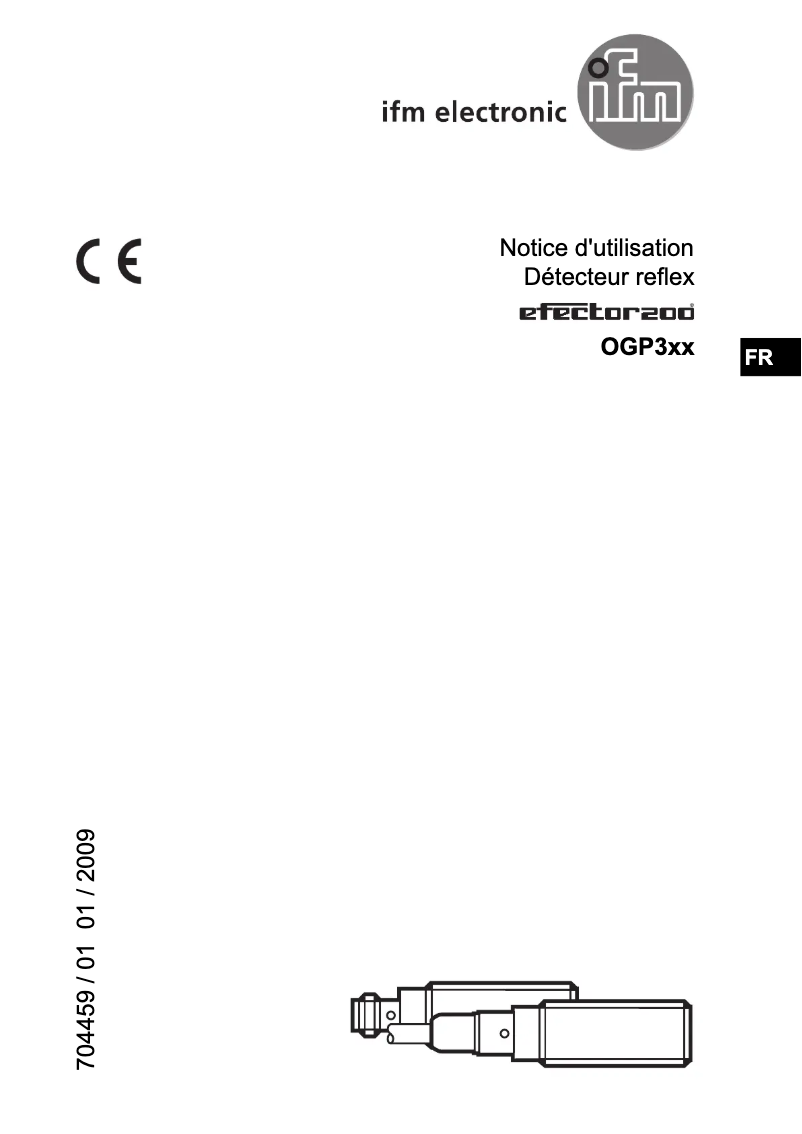 Imagen de la primera página del manual del dispositivo OGP301