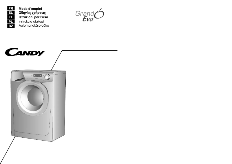 Página 1 del manual Manual de usuario Candy EVO 1482D-S