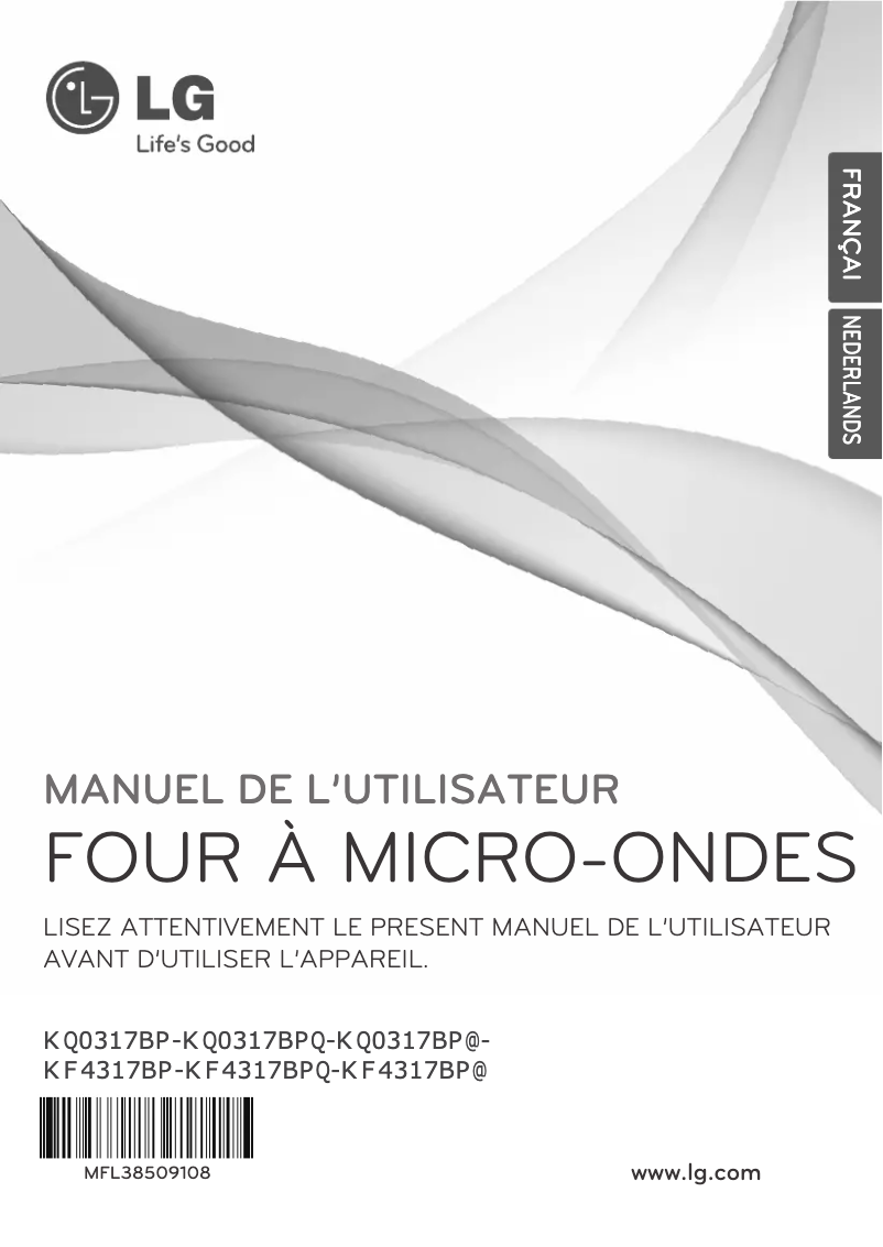 Página 1 del manual Manual de usuario LG MH6539DR