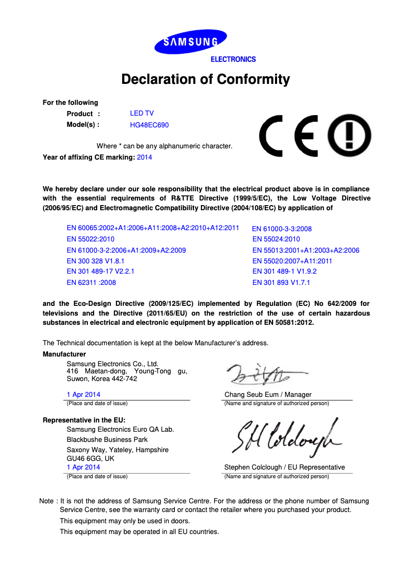 Imagen de la primera página del manual del dispositivo HG55EC690EB