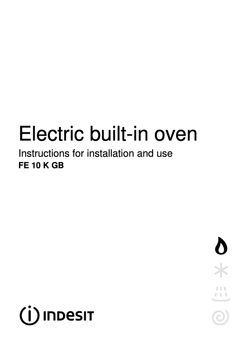 Imagen de la primera página del manual del dispositivo FE10 K