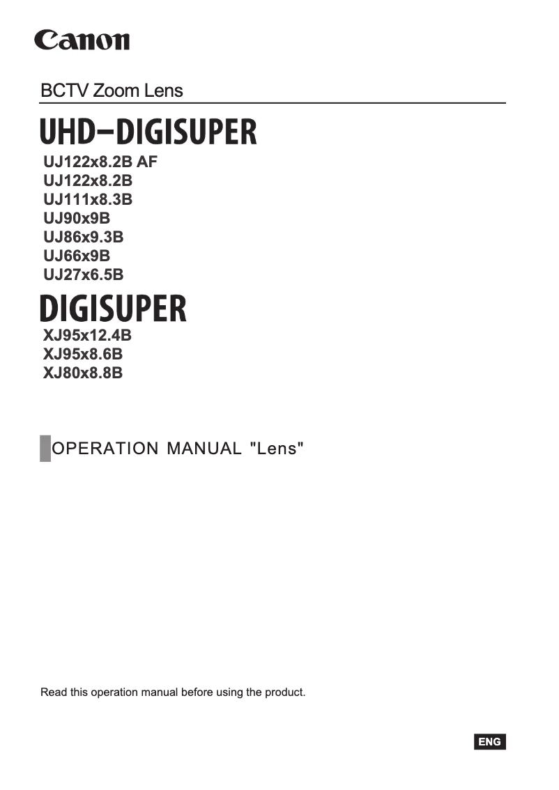Página nº 1 - Manual de usuario Canon DIGISUPER 95 TELE