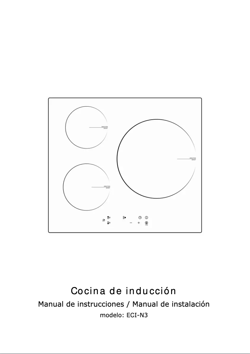 Página 1 del manual Manual de usuario Milectric ECI-N3