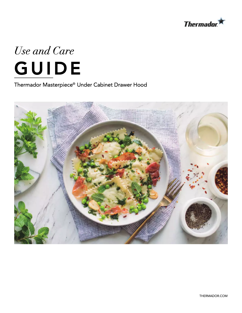 Página 1 del manual Manual de usuario Thermador HMDW36WS
