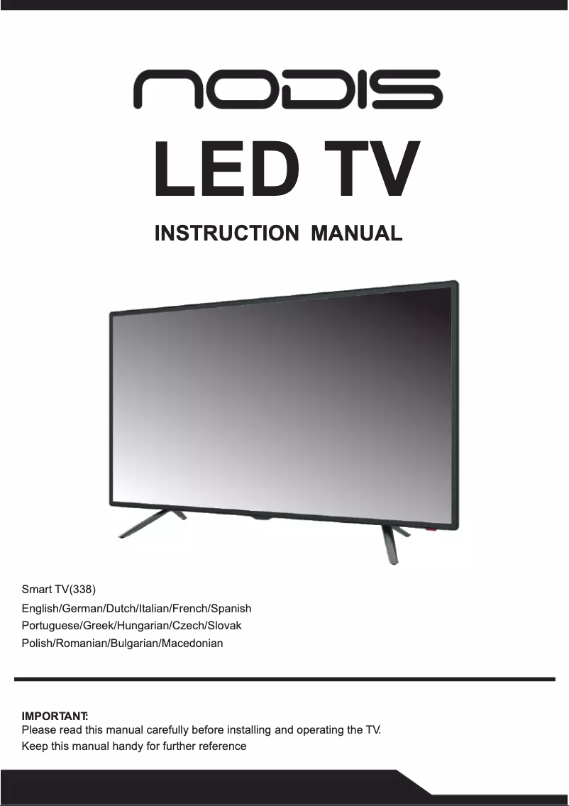 Imagen de la primera página del manual del dispositivo ND-4048SA