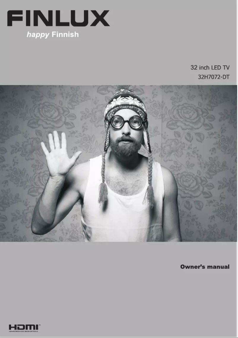 Página nº 1 - Manual de usuario Finlux 32H7072-DT