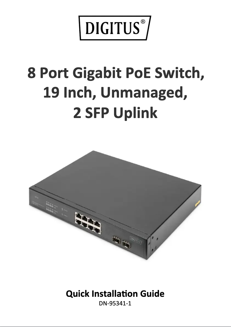Página 1 del manual Manual de usuario Digitus DN-95330