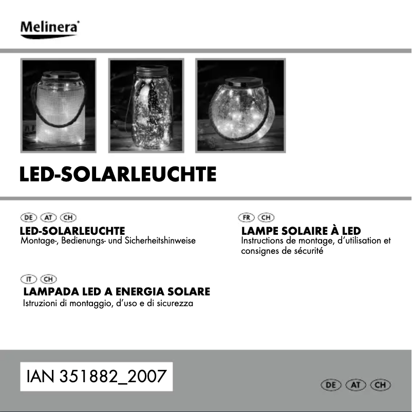Imagen de la primera página del manual del dispositivo HG07137A