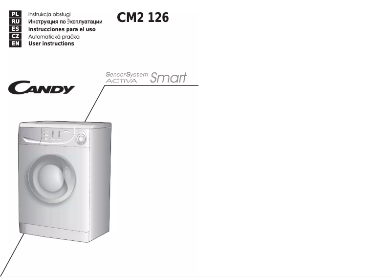 Imagen de la primera página del manual del dispositivo CM2126