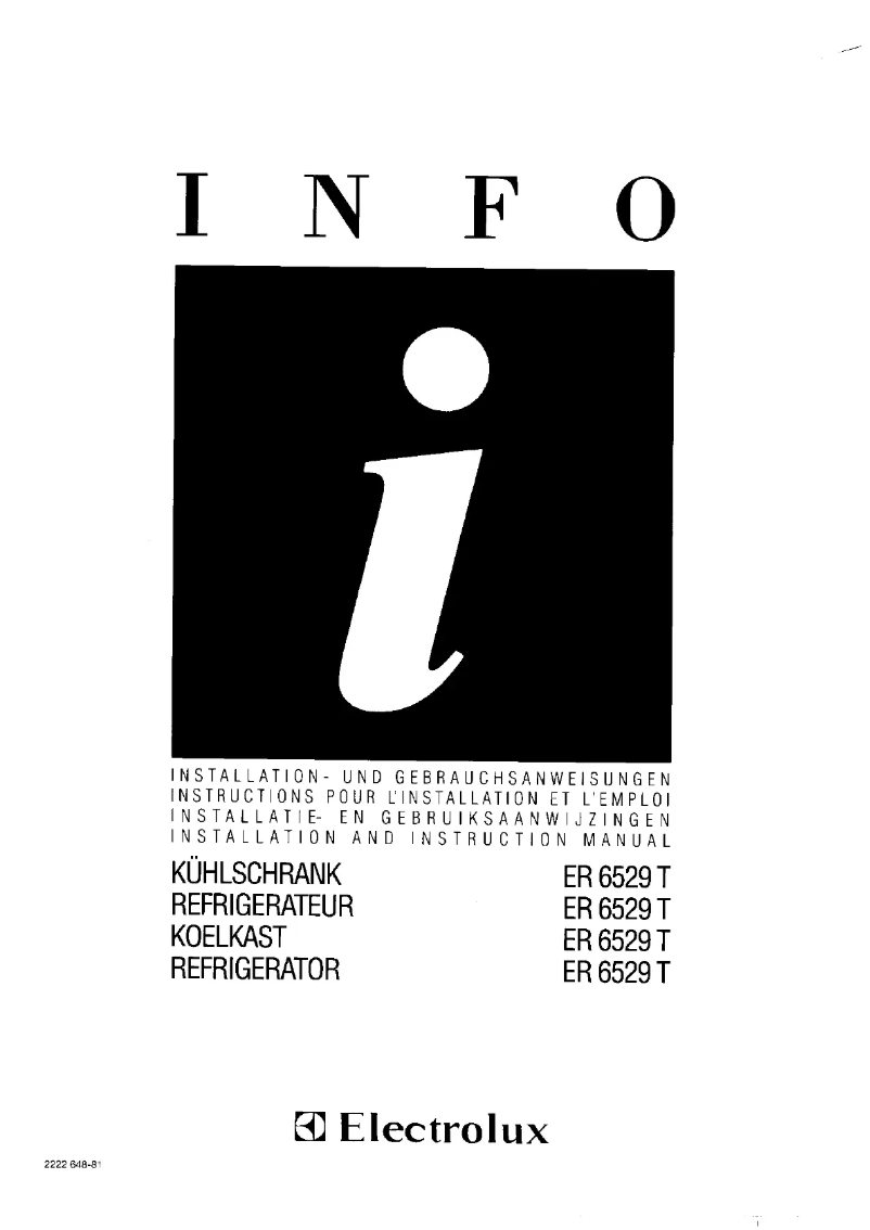 Imagen de la primera página del manual del dispositivo ER6529T