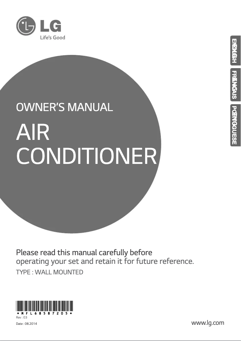 Imagen de la primera página del manual del dispositivo BSNC1264NA0