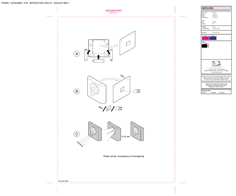 Imagen de la primera página del manual del dispositivo 6910114PH