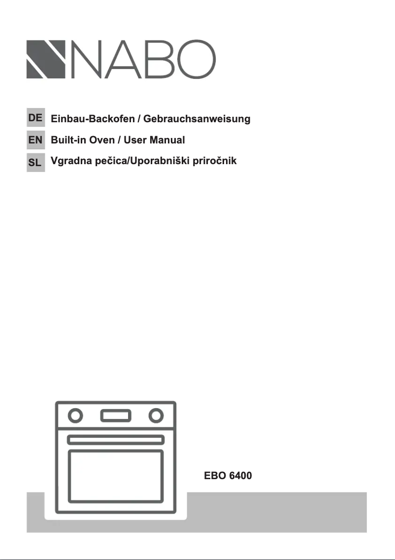 Página 1 del manual Manual de usuario Nabo EBO 6400