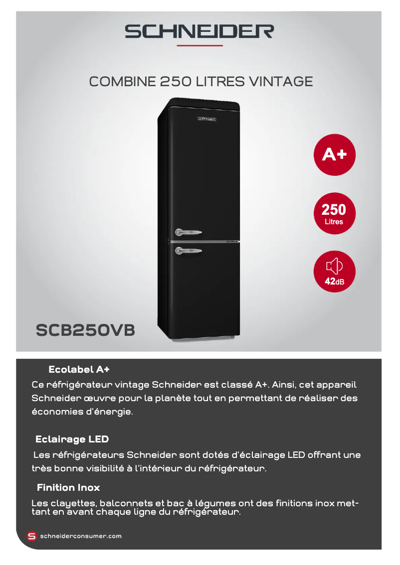 Imagen de la primera página del manual del dispositivo SCB250VB