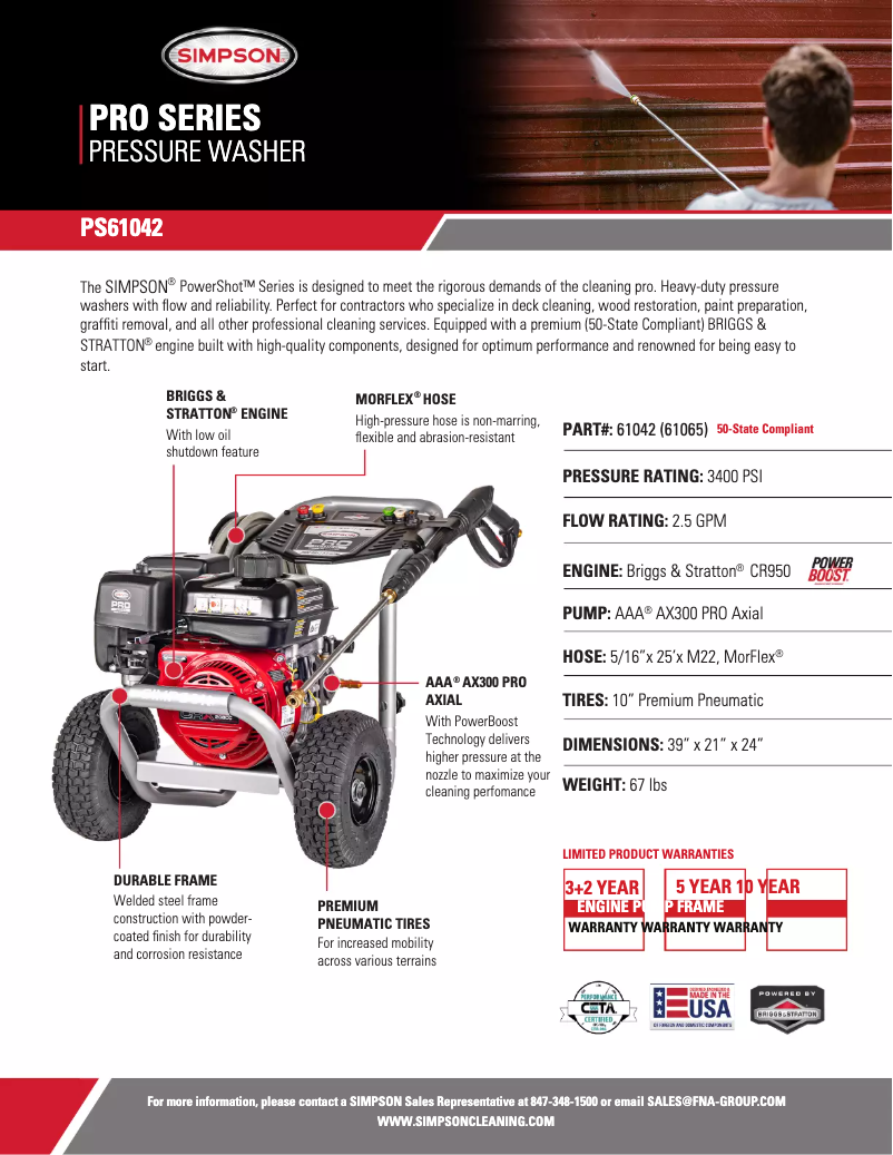 Imagen de la primera página del manual del dispositivo PowerShot PS-61042-S