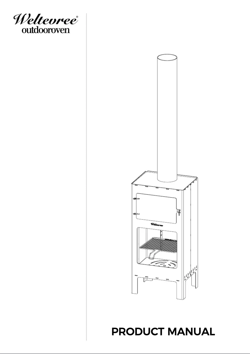 Página 1 del manual Manual de usuario Weltevree Outdooroven
