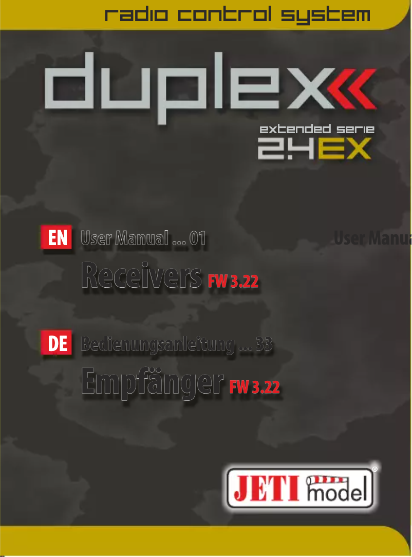 Imagen de la primera página del manual del dispositivo JDEX-R5L