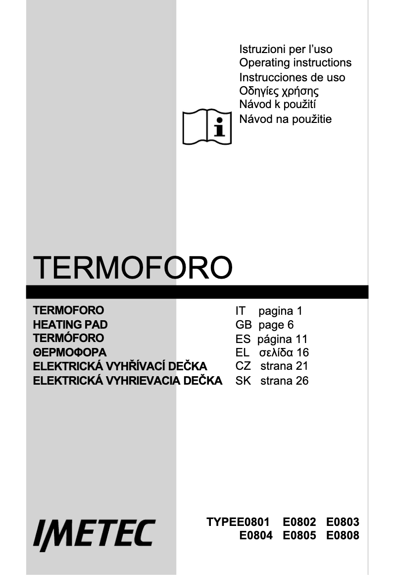 Imagen de la primera página del manual del dispositivo HP-03