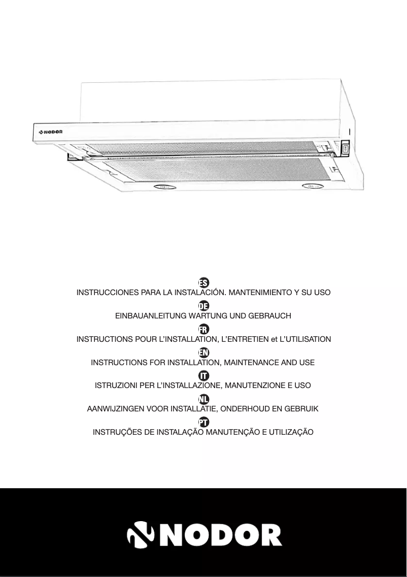 Imagen de la primera página del manual del dispositivo Extender Inox 60