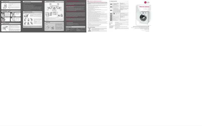 Página 1 del manual Manual de usuario LG F1403FD