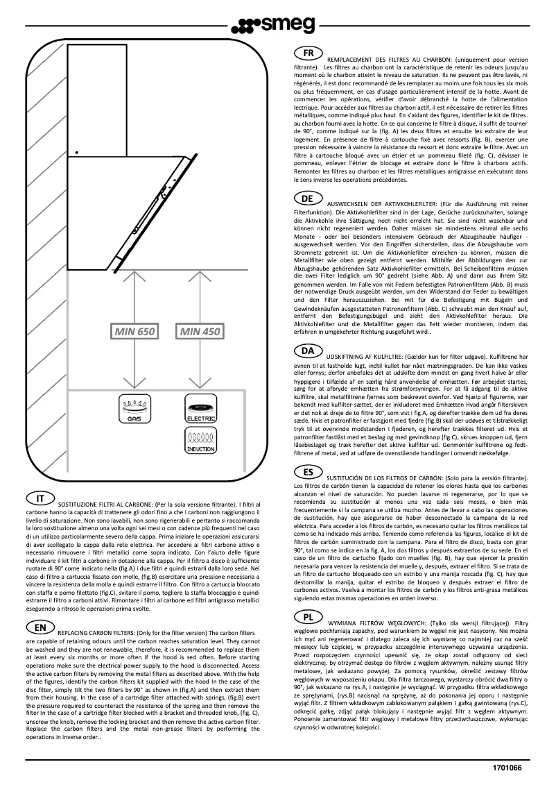 Página nº 1 - Folleto Smeg KV28B