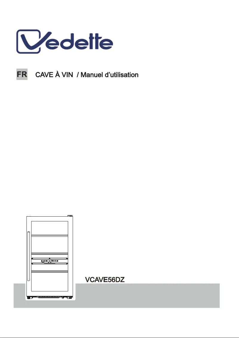 Imagen de la primera página del manual del dispositivo VCAVE56DZ