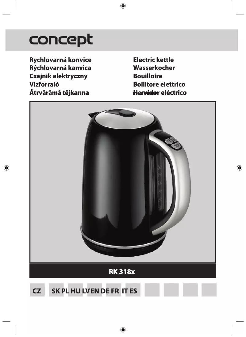 Página 1 del manual Manual de usuario Concept RK3180