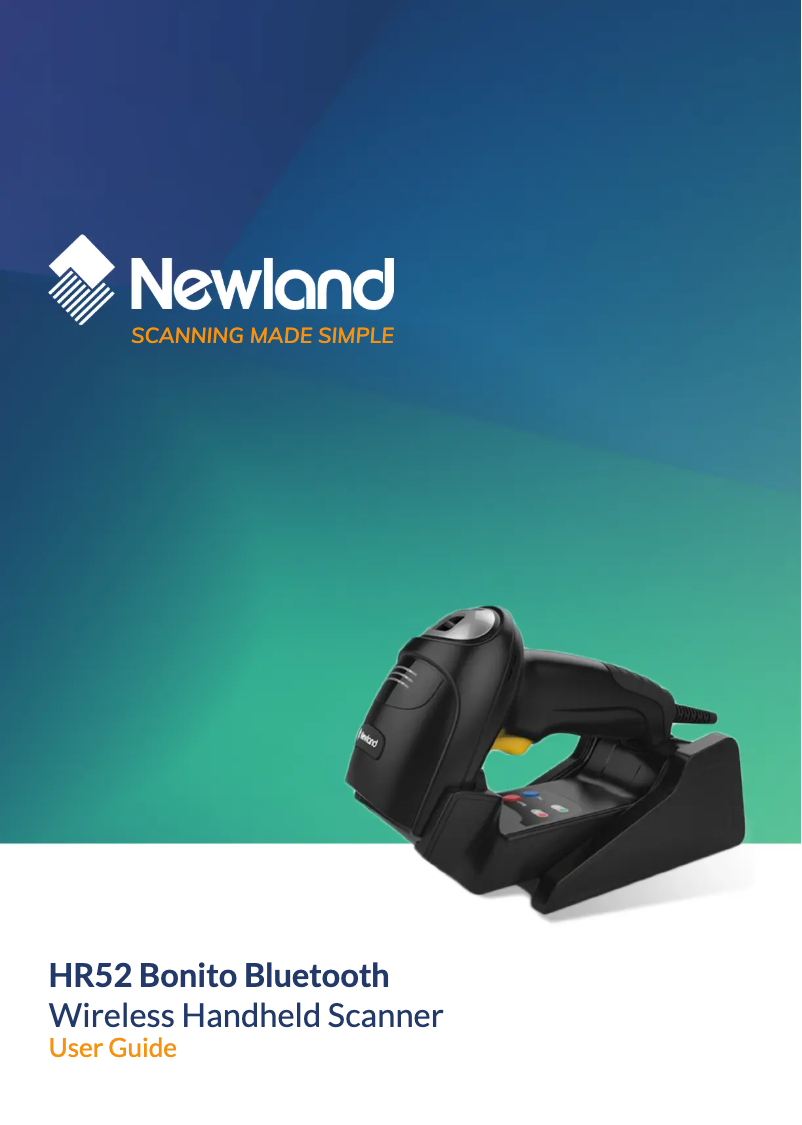 Imagen de la primera página del manual del dispositivo HR52 Bonito