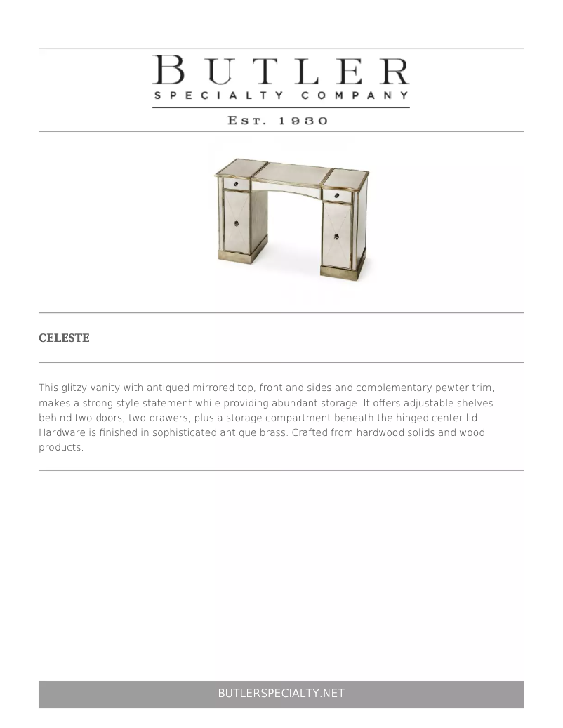 Imagen de la primera página del manual del dispositivo Celeste