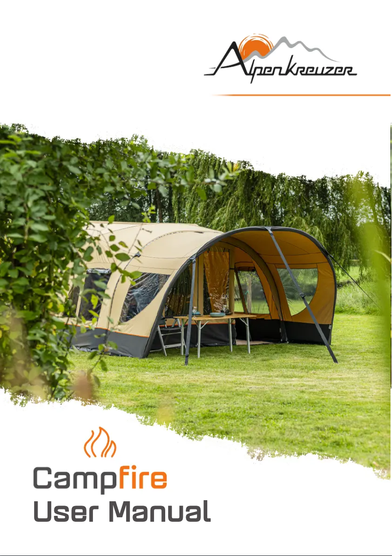 Imagen de la primera página del manual del dispositivo Campfire