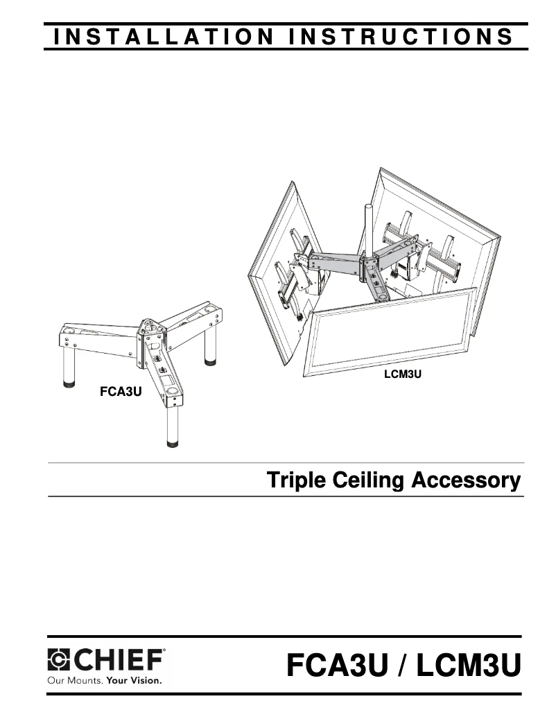 Imagen de la primera página del manual del dispositivo LCM3U