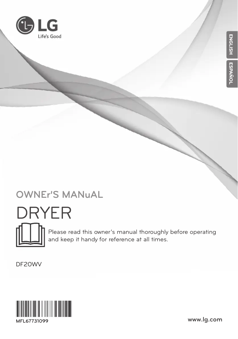 Página nº 1 - Manual de usuario LG DF20WV