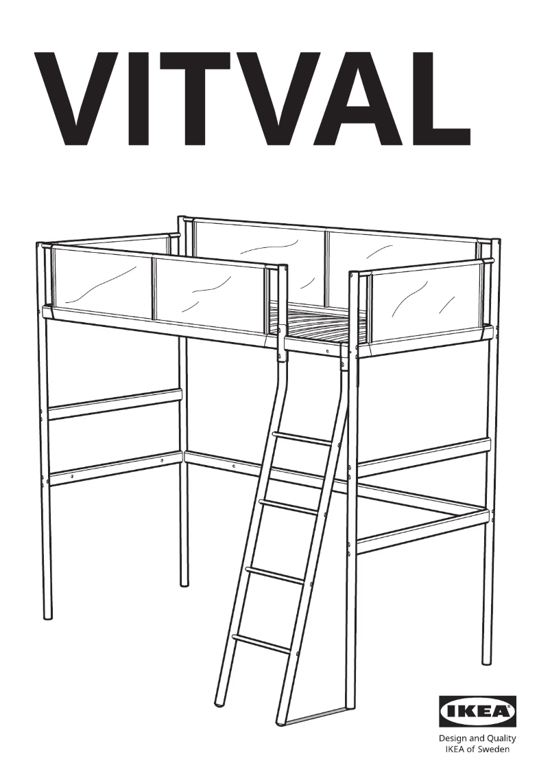 Página 1 del manual Manual de usuario Ikea VITVAL 104.112.42
