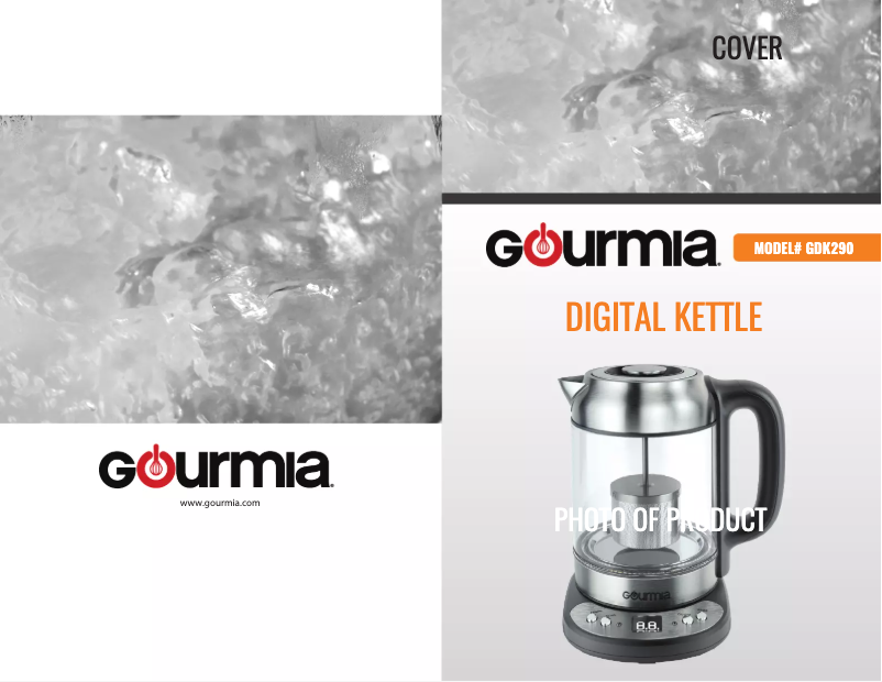 Imagen de la primera página del manual del dispositivo GDK290