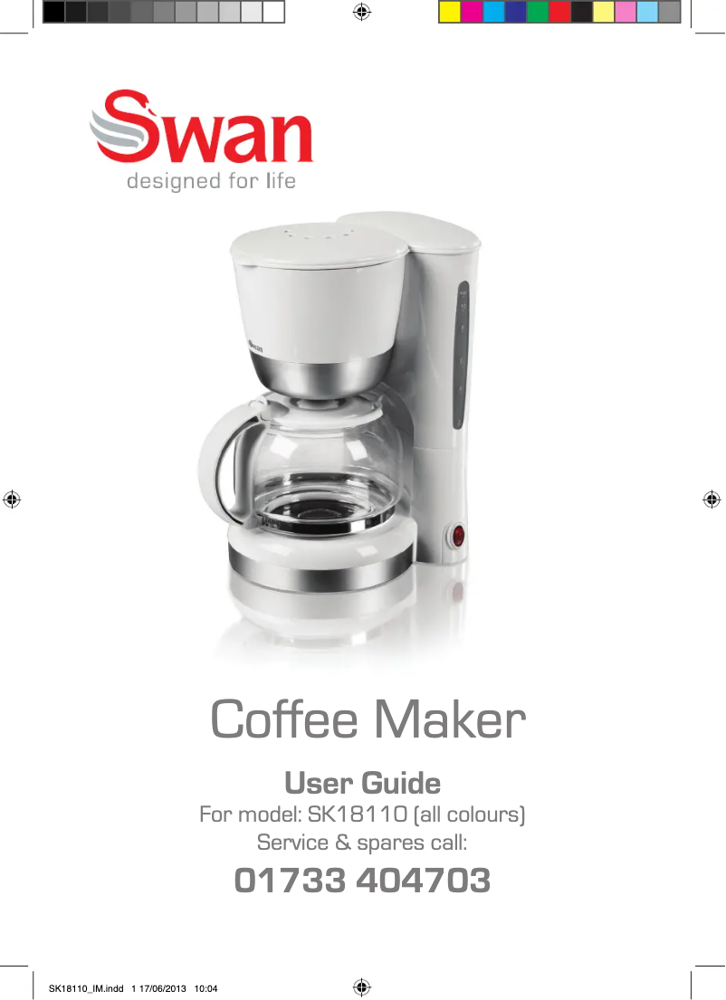 Página 1 del manual Manual de usuario Swan SK18110