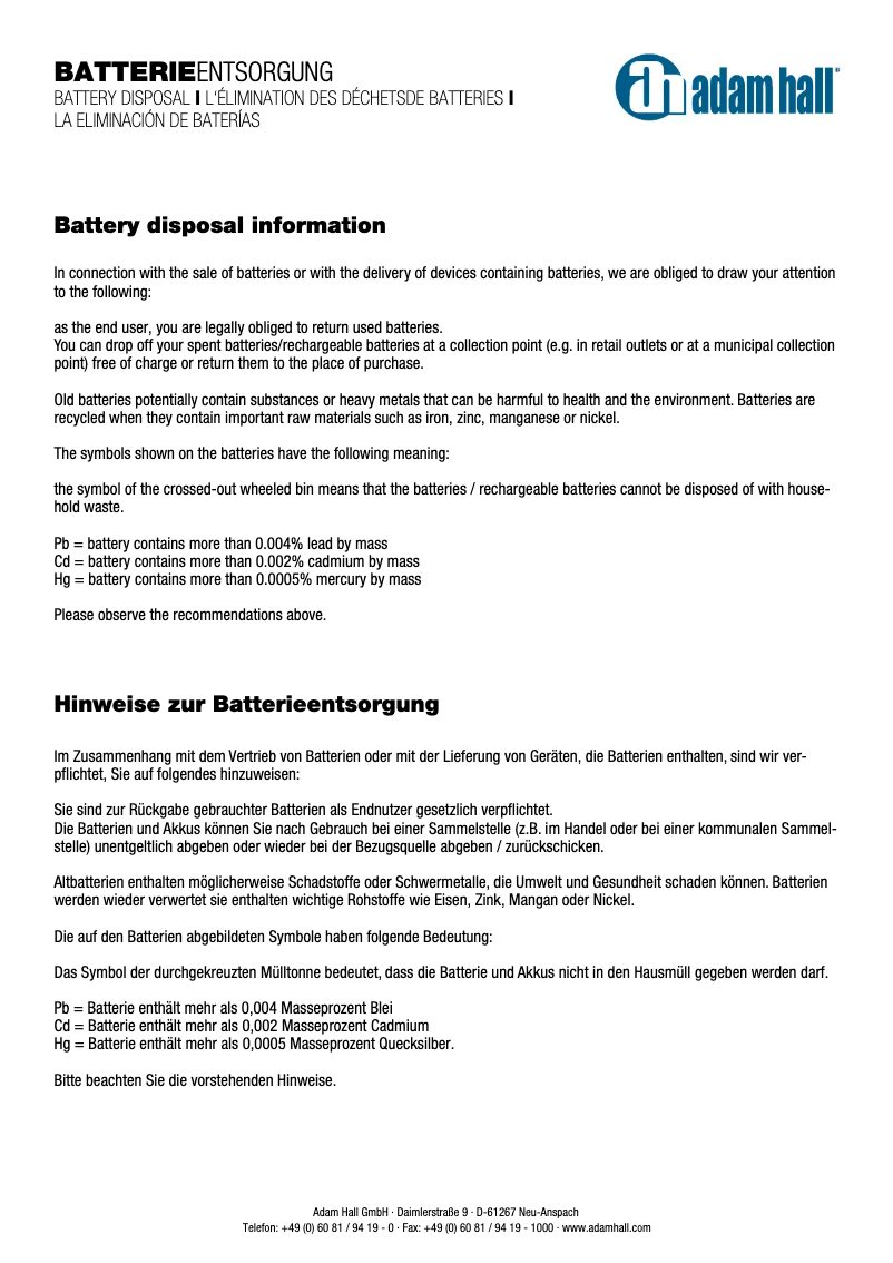 Imagen de la primera página del manual del dispositivo MEI 1000 G2
