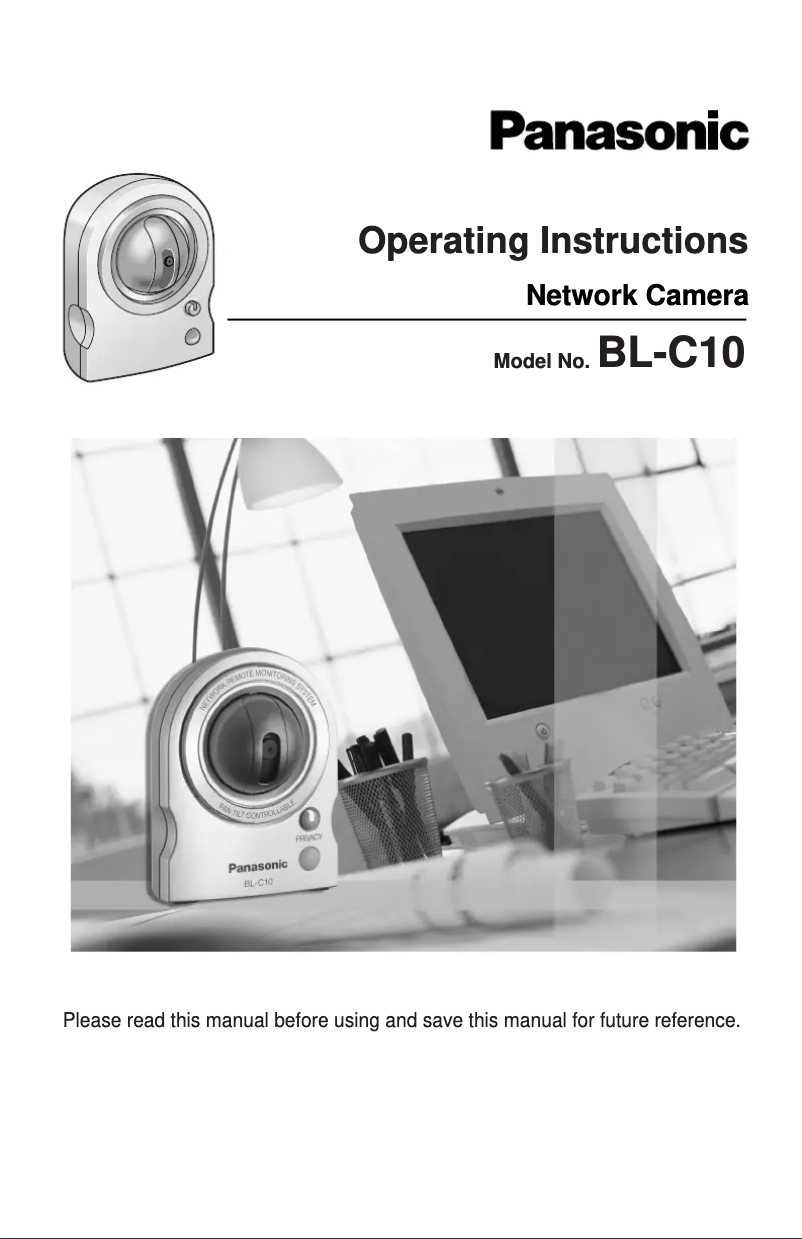 Página 1 del manual Manual de usuario Panasonic BL-C10