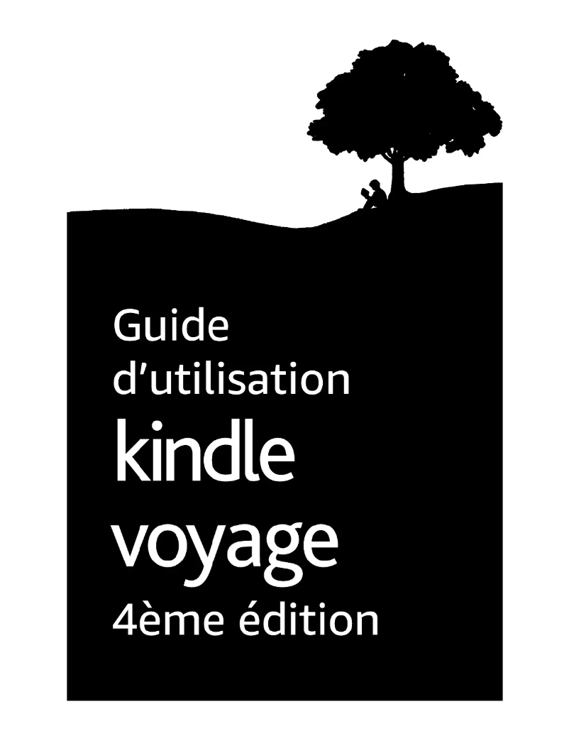 Imagen de la primera página del manual del dispositivo Kindle Voyage