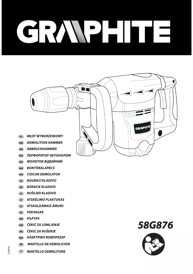 Página nº 1 - Manual de usuario Graphite 58G876