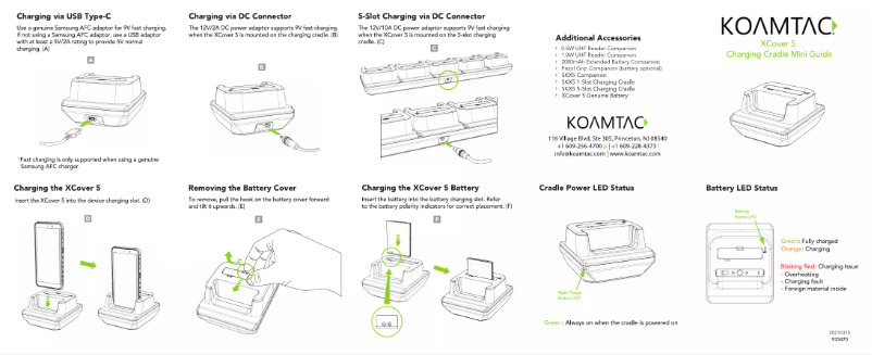 Página nº 1 - Manual de usuario Koamtac XCover 5