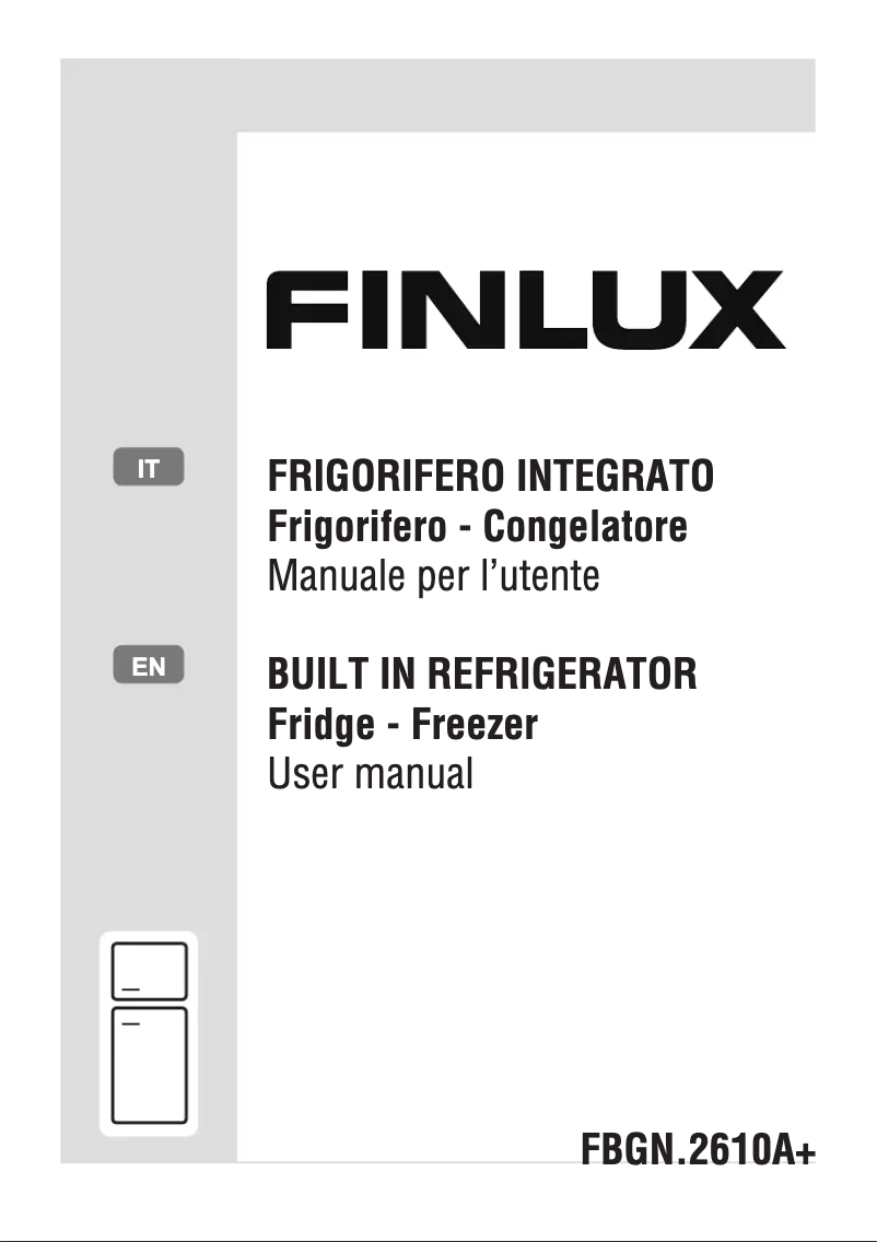 Página 1 del manual Manual de usuario Finlux FBGN.2610A+