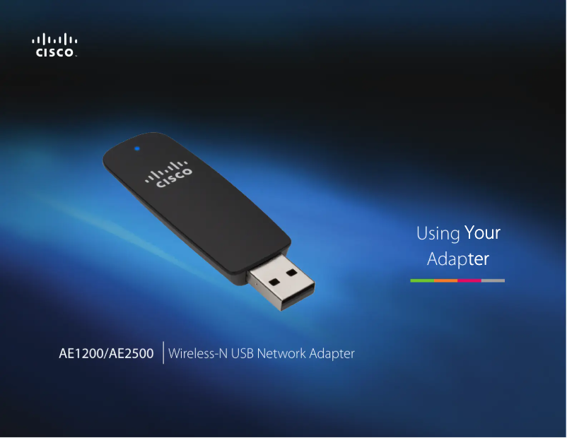 Página 1 del manual Manual de usuario Cisco AE1200