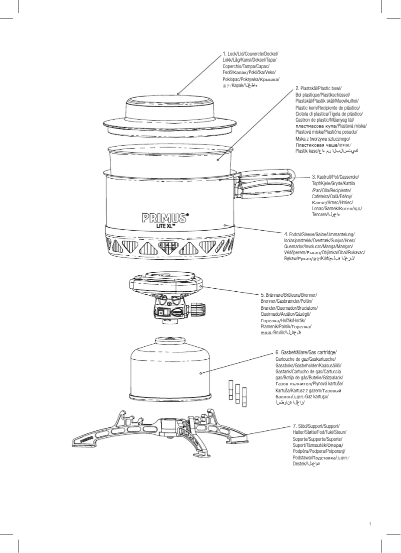 Imagen de la primera página del manual del dispositivo Lite XL